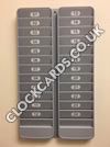 Plastic ID Card Rack (PSR25)