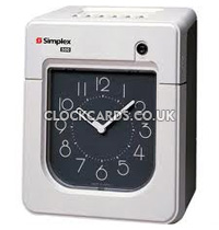Simplex 500 Weekly Clock Cards